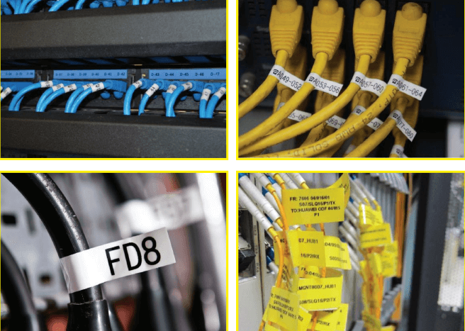 Các loại nhãn Brother TZe phổ biến với nhiều màu sắc và kích cỡ