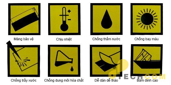 Nhãn in Brother TZe-111 6 bền chắc