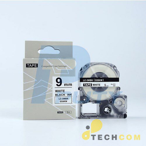 Bang Nhan Lc 3wbn Ss9kw 9mm Cho May Epson Tepra Yag60