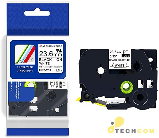 HS2-251 / ỐNG CO NHIỆT 23.6MM MÀU TRẮNG