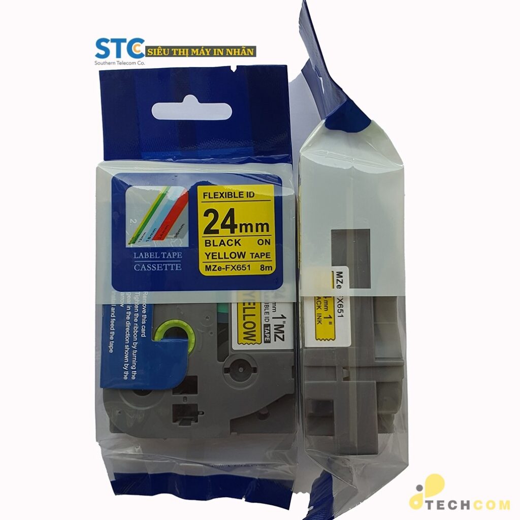 MZe-FX651 / NHÃN 24MM MÀU VÀNG
