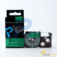 Nhan In Pt 6gn Chu Den Nen Xanh La 6mm K34q0