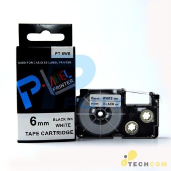 Nhan In Pt 6we Chu Den Nen Trang 6mm Clym1