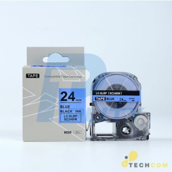 Sc24bwlc 6lbp Chu Den Nen Xanh Duong 24mm D2c87