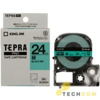 Tepra Sc24g Chu Den Nen Xanh La 24mm Cy8th