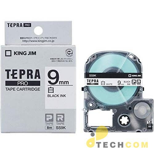 Tepra Ss9k Chu Den Nen Trang 9mm 422tb