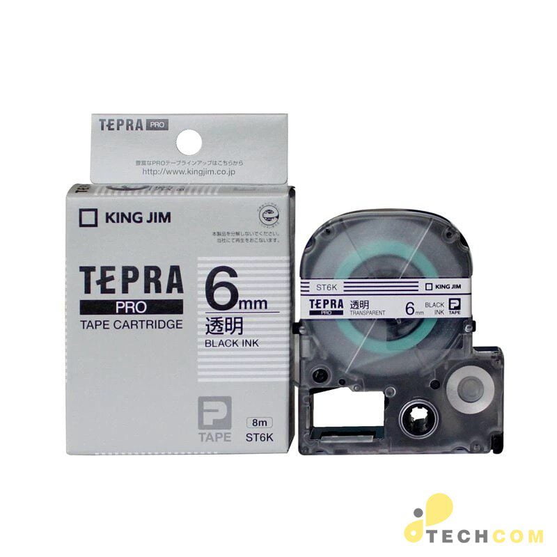 Tepra St6k Chu Den Nen Trong Suot F6uc8